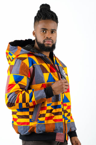 UNISEX - KHUFU Hoodie Bomber Jacket