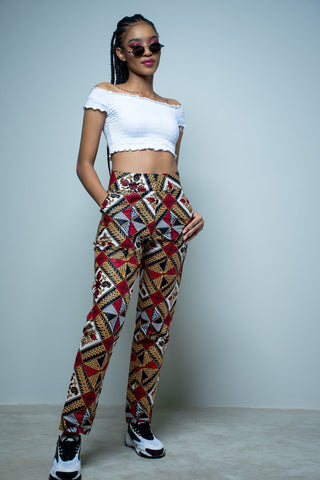Ladies - IDIA Fitted Pants - Mutapa 