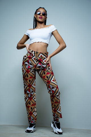 Ladies - IDIA Fitted Pants - Mutapa 