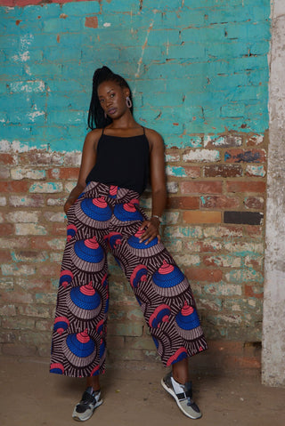 Ladies - KANDAKE Pallazo Pants - Mutapa 