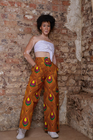 RANA Pallazo Pants - Mutapa 