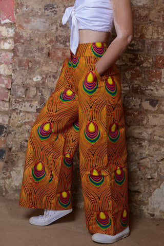 RANA Pallazo Pants - Mutapa 