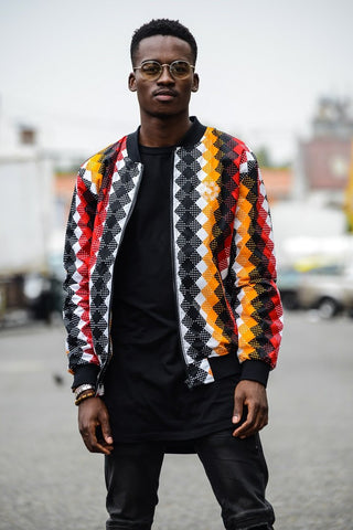 Mens - YAADOM Summer Bomber Jacket - Mutapa 