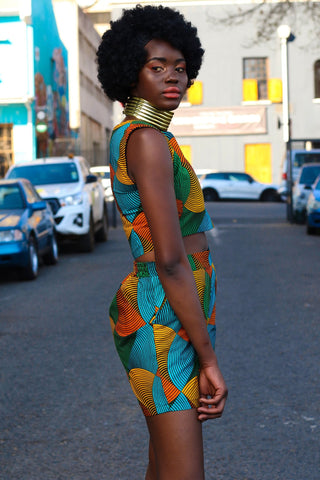 Ladies - Khandiswa Crop Top.2 - Mutapa 