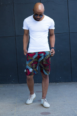 Mens - NEFERTITI Shorts - Mutapa 