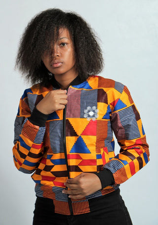 Ladies - KHUFU Summer Bomber Jacket.2 - Mutapa 