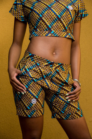 Ladies - OSHUN Shorts Set - Mutapa 