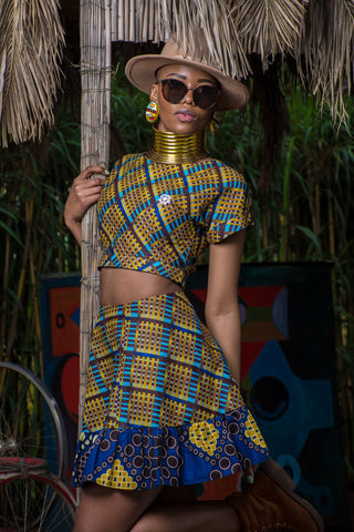 Ladies - OSHUN Skirt Set - Mutapa 