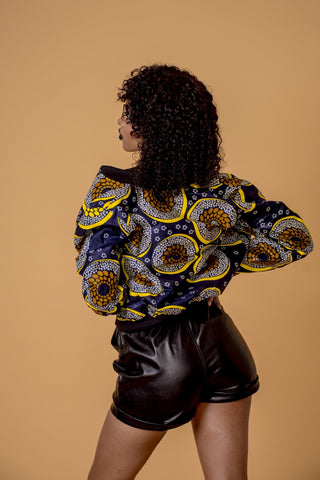 Ladies - Nomhle Summer Bomber Jacket - Mutapa 