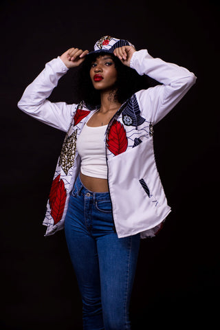 Ladies - ANU Windbreaker & Bucket hat Combo - Mutapa 