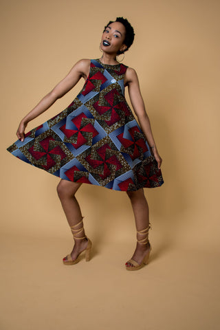 Ladies - NEFERTITI Summer Dress - Mutapa 