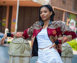 Ladies - DAHOMEY Summer | Luxe Edition | Bomber Jacket - Mutapa 