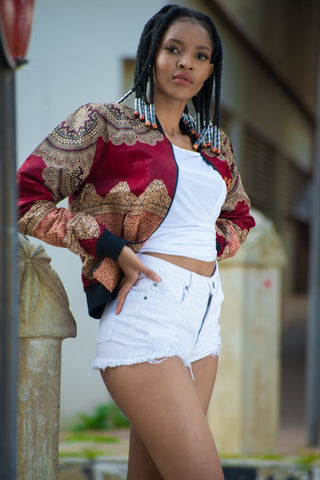 Ladies - DAHOMEY Summer | Luxe Edition | Bomber Jacket - Mutapa 